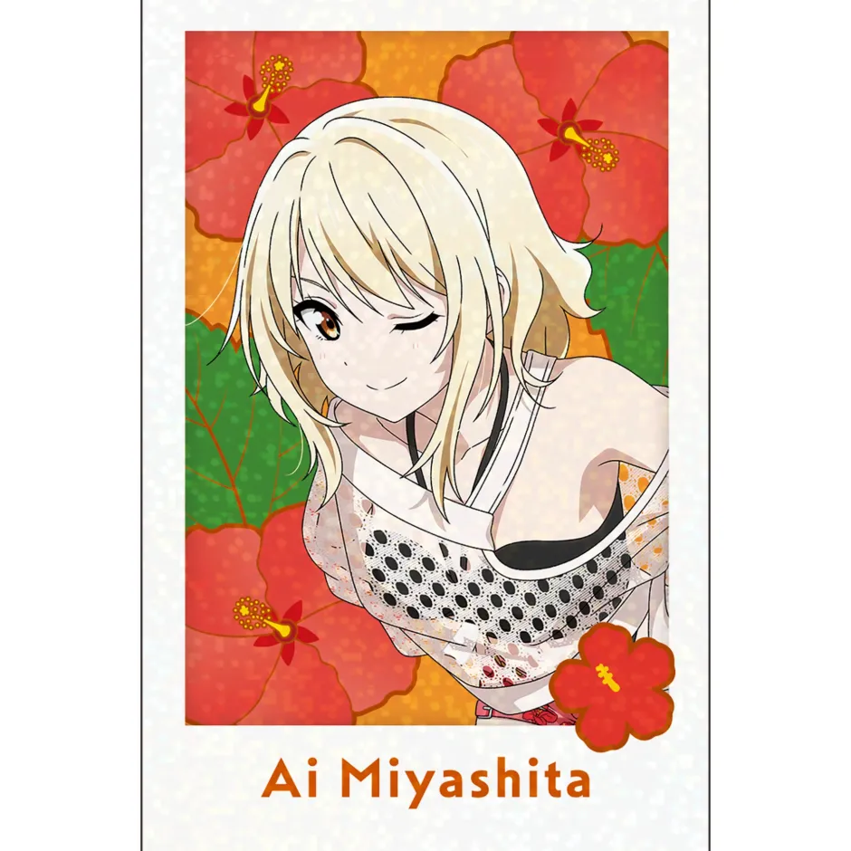 Cards>Love Live! Nijigasaki High School Idol Club FLOWER MUSIC LIVE Boooooom Boooooom Bee!! Trading Photo-style Hologram Card (1 Pack)