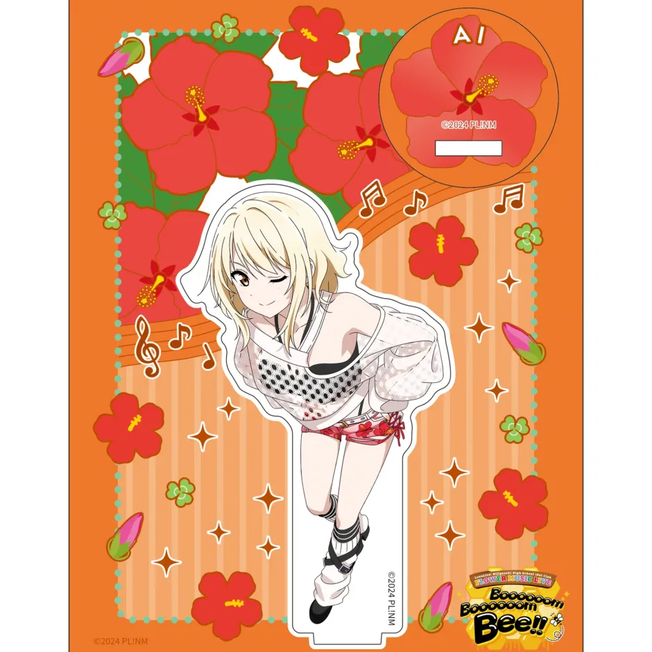 Other Goods>Love Live! Nijigasaki High School Idol Club FLOWER MUSIC LIVE Boooooom Boooooom Bee!! Acrylic Stand