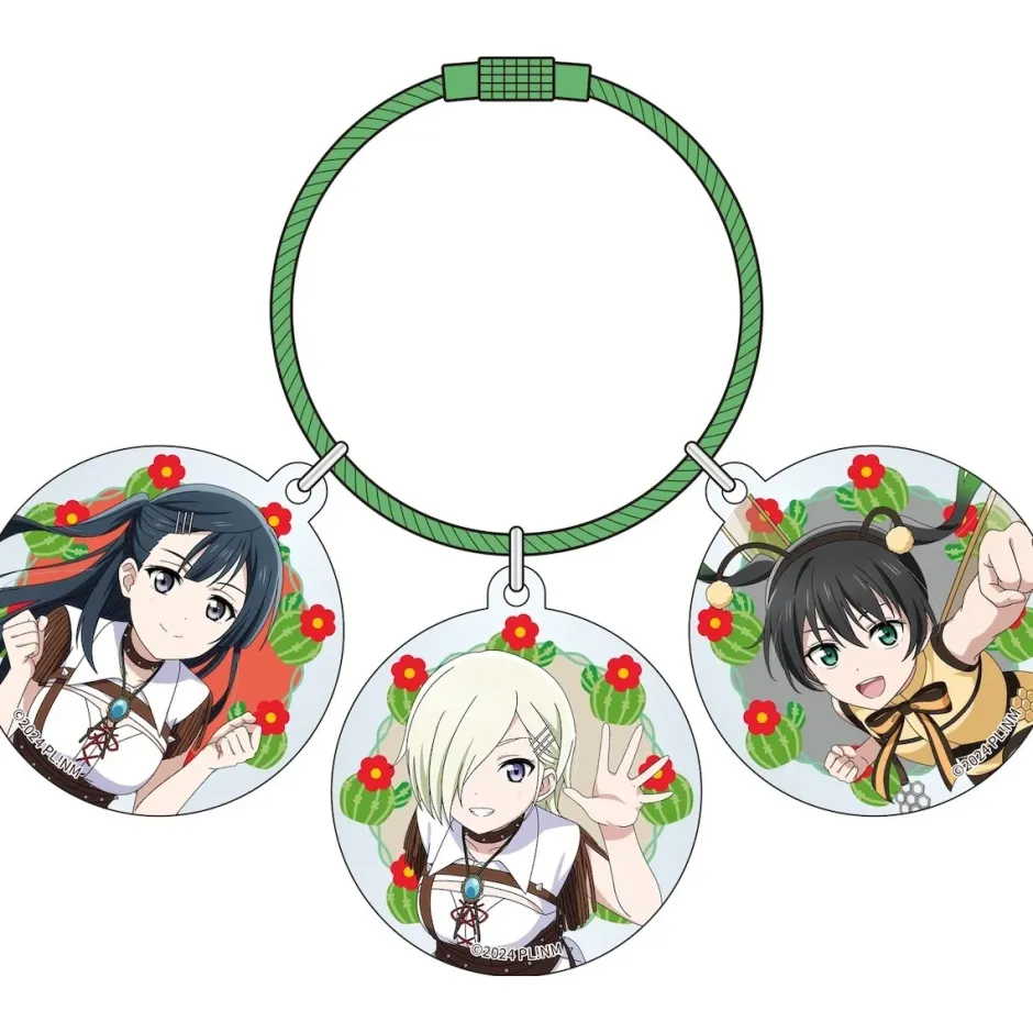 Other Goods>Love Live! Nijigasaki High School Idol Club FLOWER MUSIC LIVE Boooooom Boooooom Bee!! Acrylic Charm Set