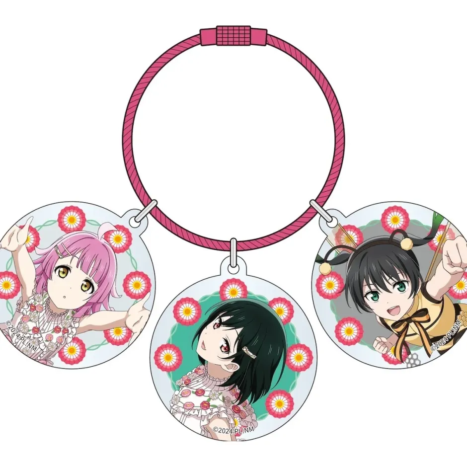 Other Goods>Love Live! Nijigasaki High School Idol Club FLOWER MUSIC LIVE Boooooom Boooooom Bee!! Acrylic Charm Set