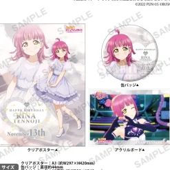 Love Live! Nijigasaki High School Idol Club Nijigasaki High School Store Birthday Present Rina Tennoji Celebration Set Best