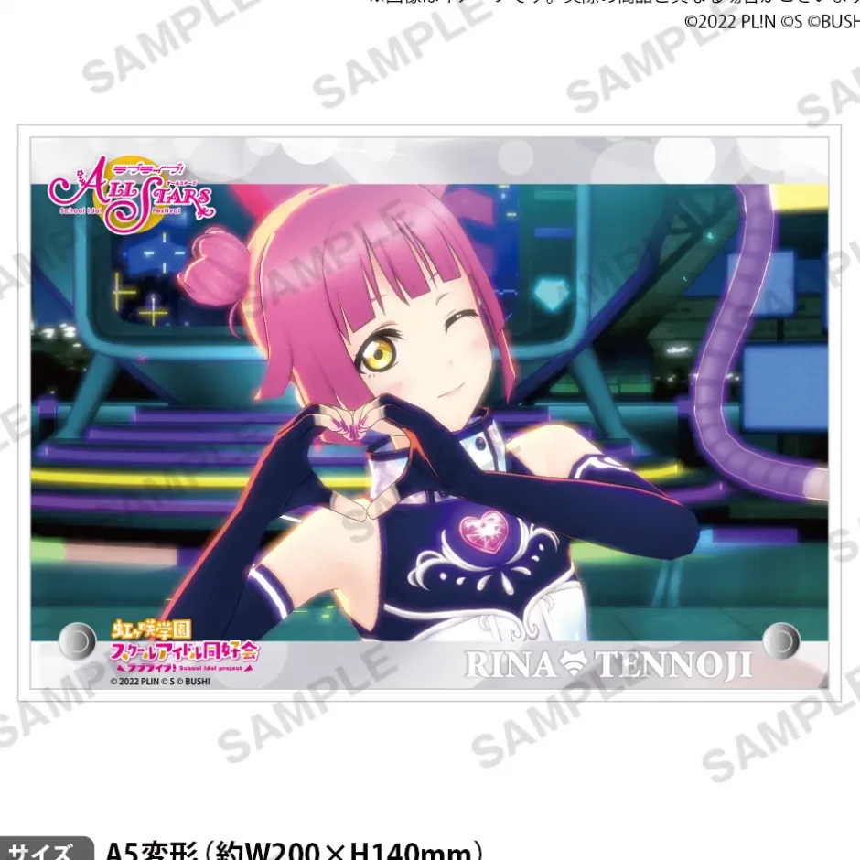 Love Live! Nijigasaki High School Idol Club Nijigasaki High School Store Birthday Present Rina Tennoji Celebration Set Best