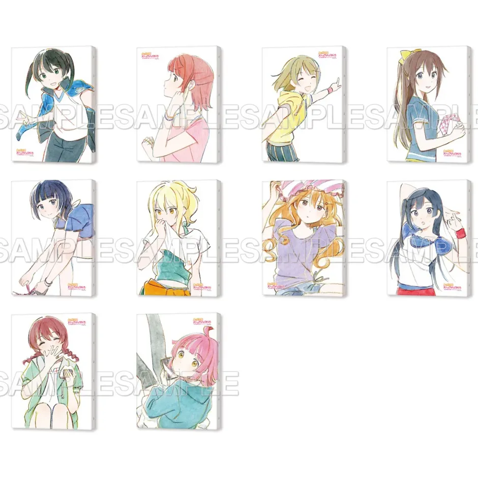 Art Canvas Boards>Love Live! Nijigasaki High School Idol Club Kasumi Nakasu Four Seasons Nijigaku Shot Canvas Art