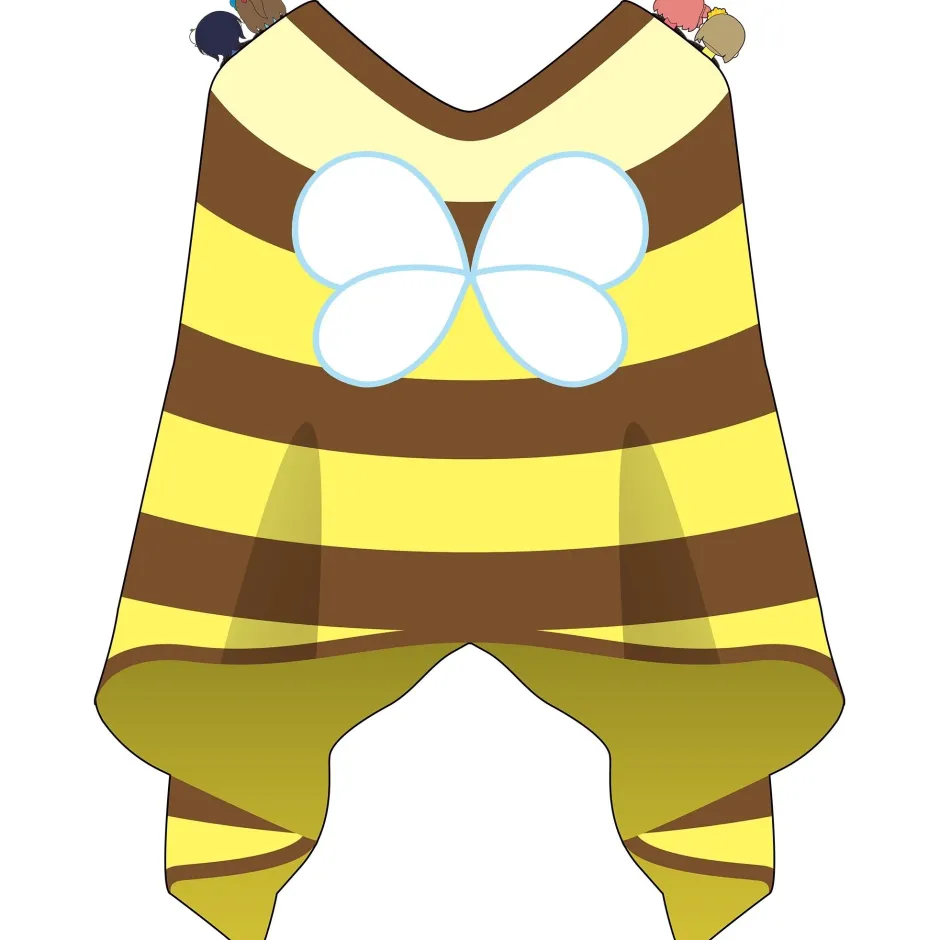 Blankets>Love Live! Nijigasaki High School Idol Club FLOWER MUSIC LIVE Boooooom Boooooom Bee!! Cloak-style Blanket