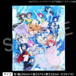 Fine Art>Love Live! Nijigasaki High School Idol Club Nijigasaki High School Store Layered Graph® Nijigasaki High School Idol Club 3rd Live! School Idol Festival ～The beginning of the dream～