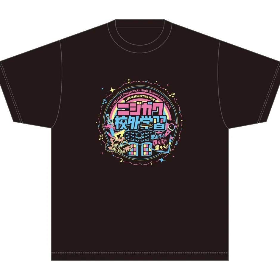 Love Live! Nijigasaki High School Idol Club LIVE&FAN MEETING TOUR Nijigaku Field Trip ~Sing♪Dance♪Talk♪~ T-Shirt Best