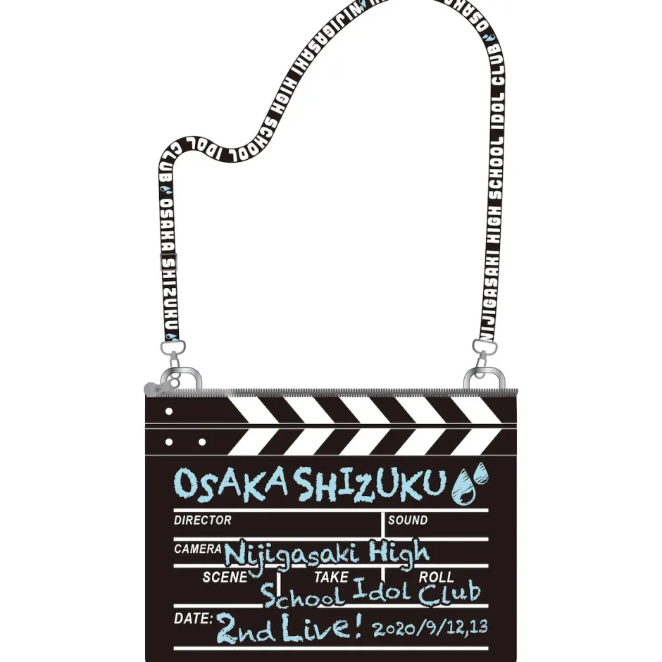 Love Live! Nijigasaki High School Idol Club 2nd Live! Shizuku Osaka Clapboard Sacoche Online