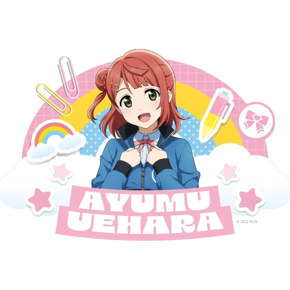 Love Live! Nijigasaki High School Idol Club LIVE&FAN MEETING TOUR Nijigaku Field Trip ~Sing♪Dance♪Talk♪~ Clear Water Bottle