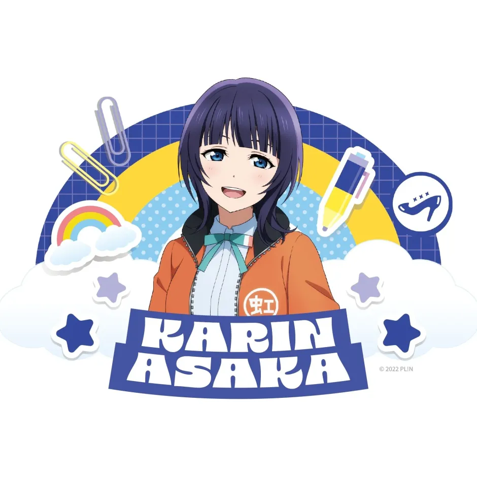 Love Live! Nijigasaki High School Idol Club LIVE&FAN MEETING TOUR Nijigaku Field Trip ~Sing♪Dance♪Talk♪~ Clear Water Bottle