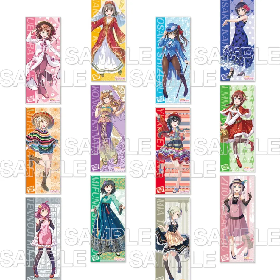 Love Live! Nijigasaki High School Idol Club Nijigaku Imaginary World Journey Microfiber Towel Collection Outlet