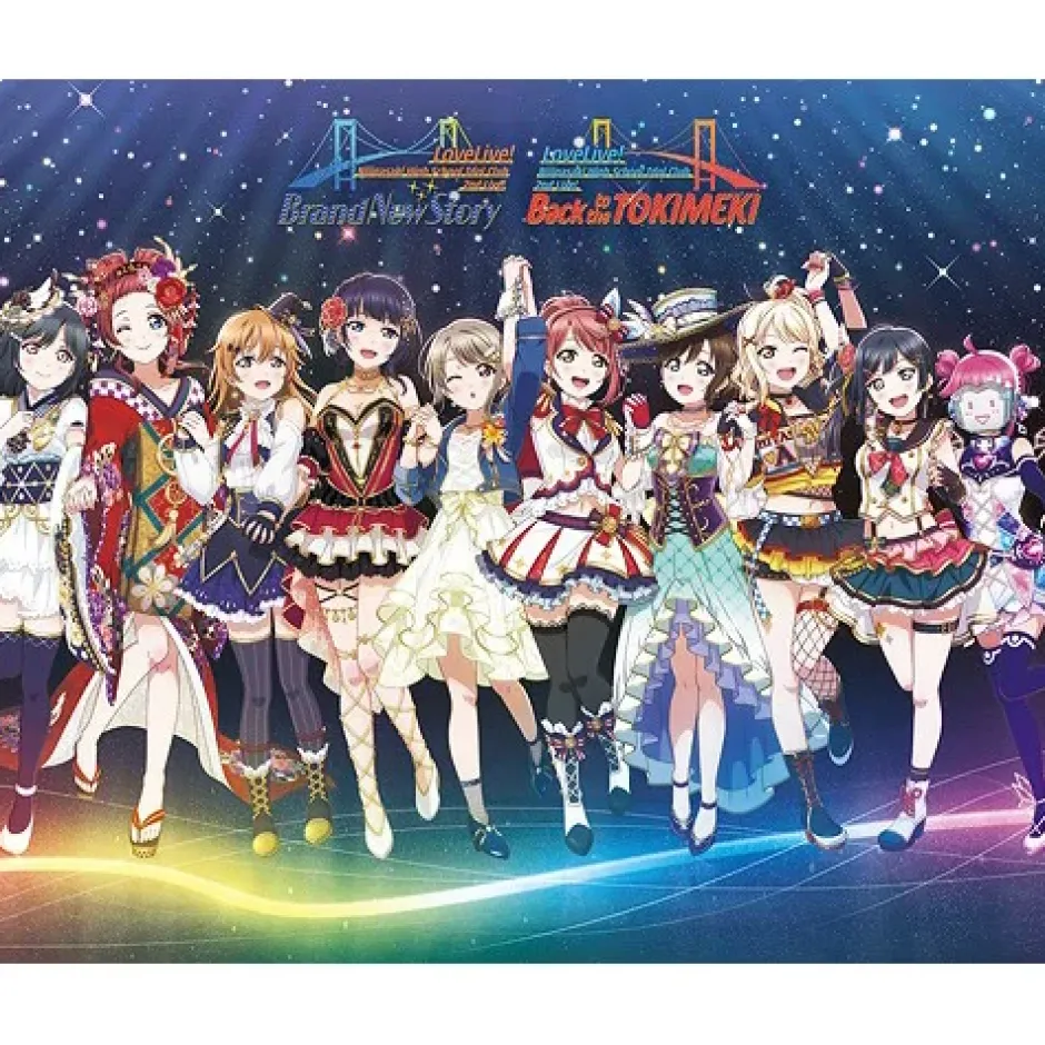 Love Live! Nijigasaki High School Idol Club 2nd Live! Brand New Story & Back to the TOKIMEKI Blu-ray Memorial Box (5-Disc Set) Hot