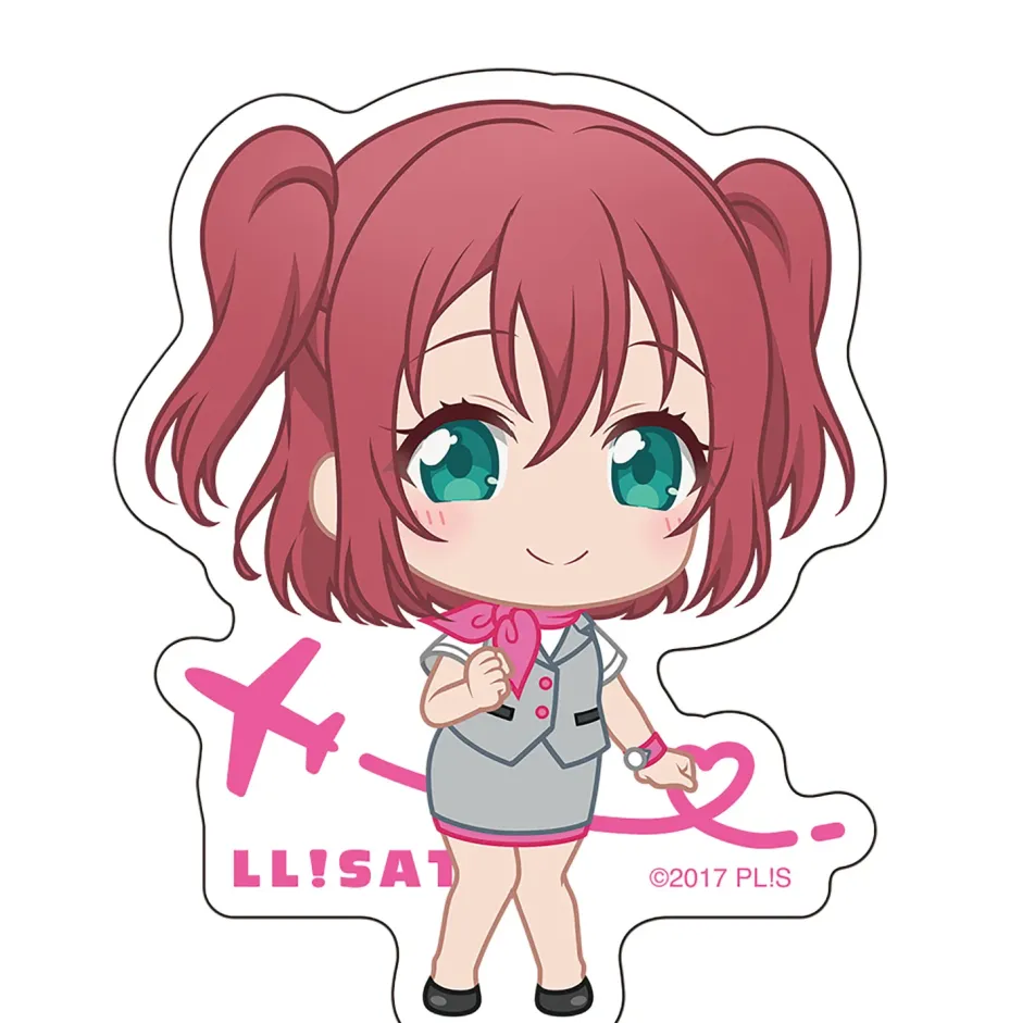 Love Live! Series Asia Tour 2024 Our Story, Our Dreams in Yokohama Sticker Aqours Sale