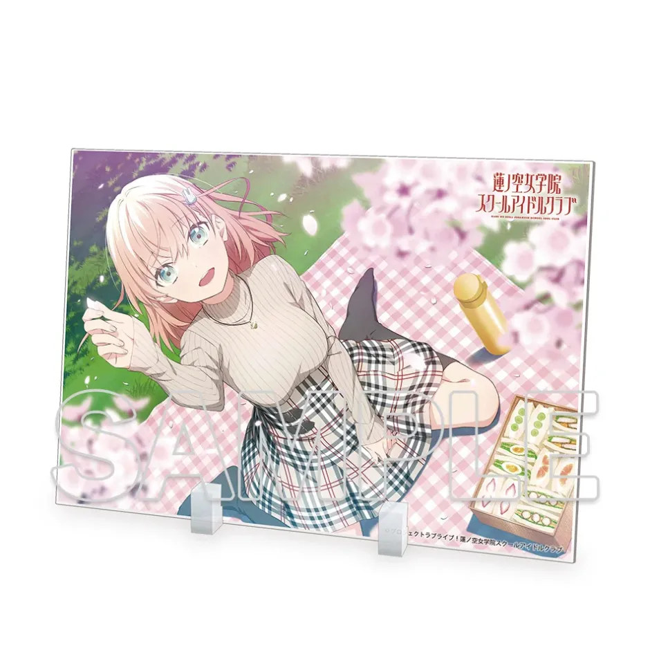 Acrylic Art Boards>Love Live! Series Love Live! Hasu no Sora Jogakuin School Idol Club Acrylic Stand