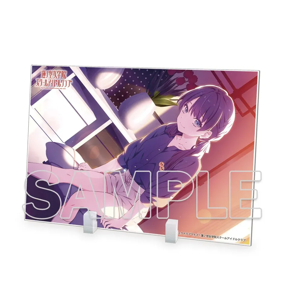 Acrylic Art Boards>Love Live! Series Love Live! Hasu no Sora Jogakuin School Idol Club Acrylic Stand