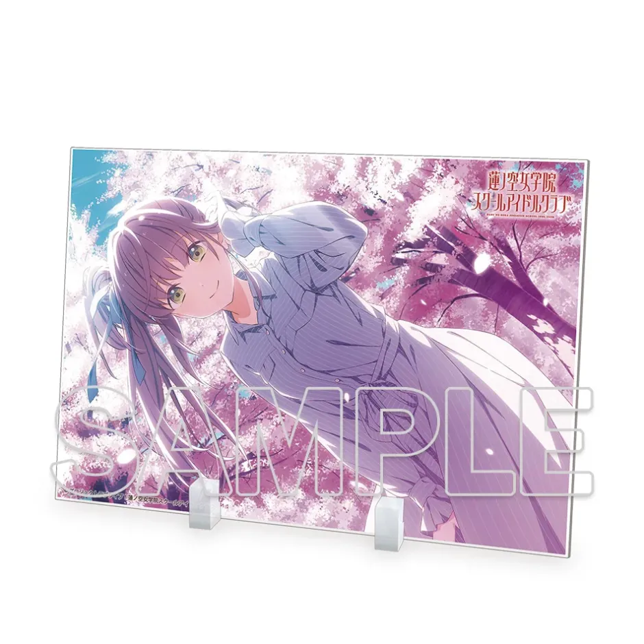 Acrylic Art Boards>Love Live! Series Love Live! Hasu no Sora Jogakuin School Idol Club Acrylic Stand