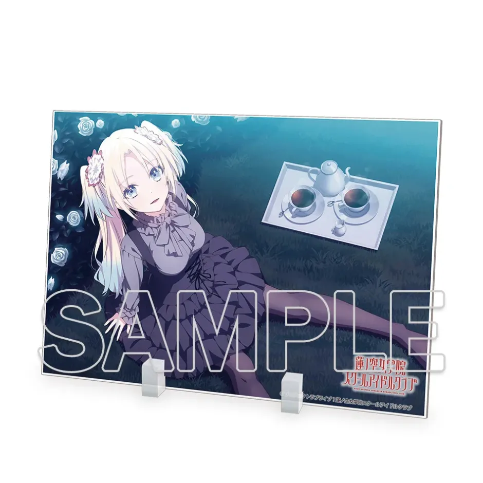 Acrylic Art Boards>Love Live! Series Love Live! Hasu no Sora Jogakuin School Idol Club Acrylic Stand