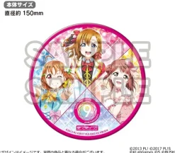 Collectable Toys>Love Live! Series 9th Anniversary Deka Pin Badge