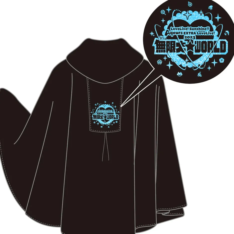 Jackets & Hoodies>Love Live! Sunshine!! Aqours EXTRA LoveLive! 2023 ~It’s a Mugendai☆WORLD~ Poncho