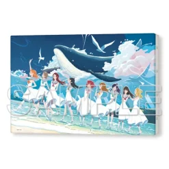 Love Live! Sunshine!! Aqours 5th Anniversary Special Tribute Illustration Canvas Art Hot