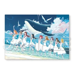 Love Live! Sunshine!! Aqours 5th Anniversary Special Tribute Illustration Canvas Art Hot
