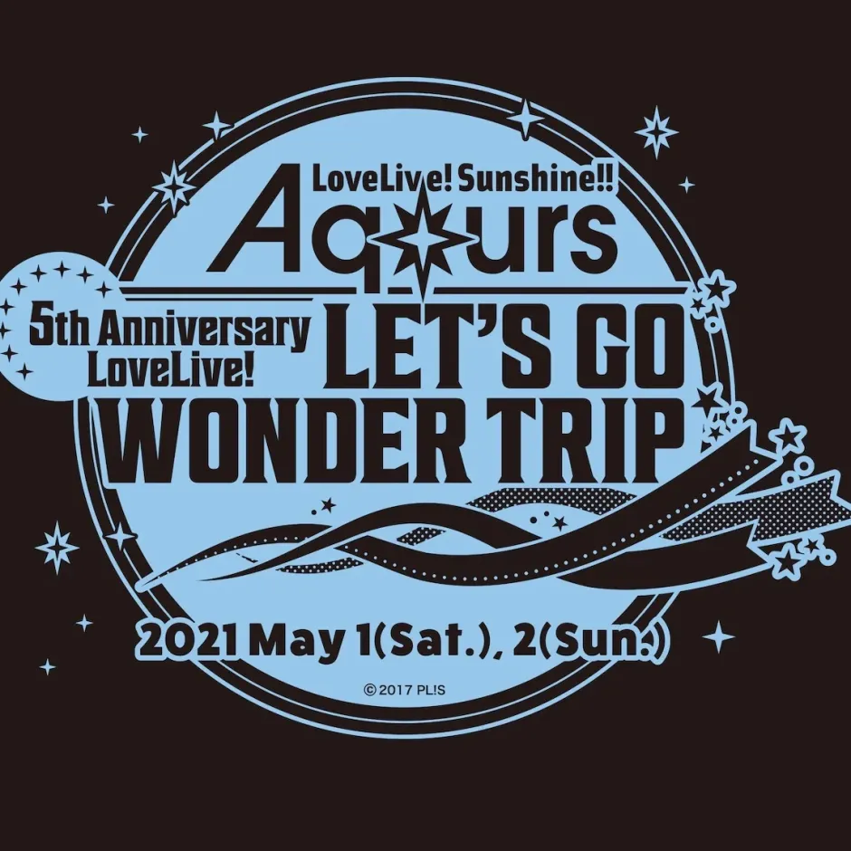 Jackets & Hoodies>Love Live! Sunshine!! Aqours 5th Anniversary LoveLive! ~LET'S GO WONDER TRIP~ Windbreaker