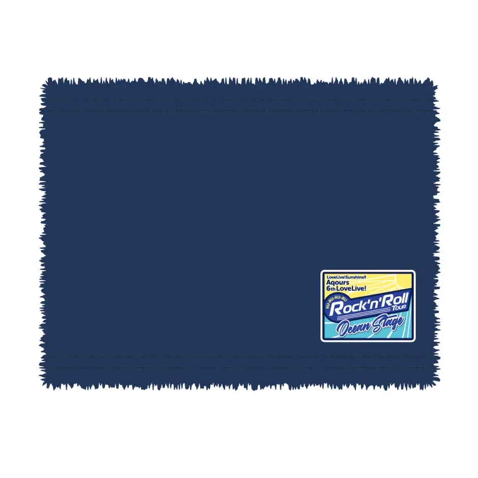 Love Live! Sunshine!! Aqours 6th Love Live! KU-RU-KU-RU Rock 'n' Roll TOUR Neck Warmer Discount