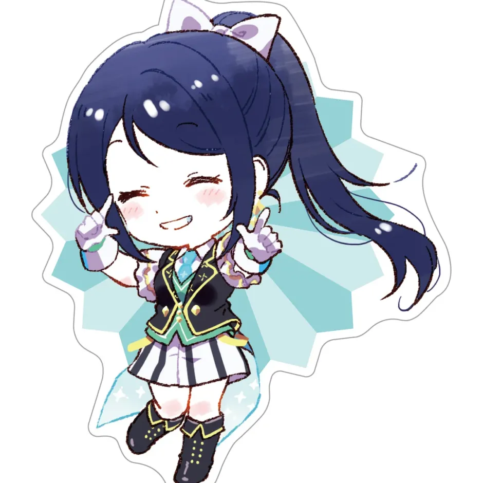 Other Accessories>Love Live! Sunshine!! Aqours 6th LoveLive! ~KU-RU-KU-RU Rock 'n' Roll TOUR~<WINDY STAGE> Trading Mask Charm