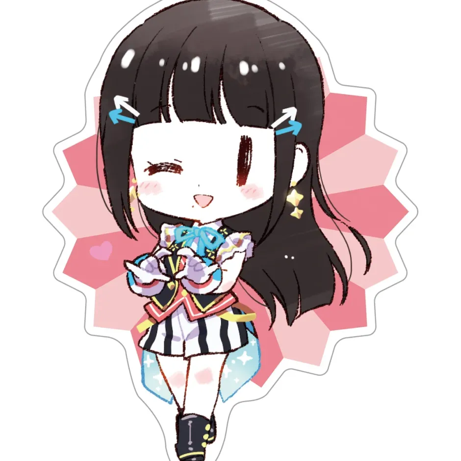 Other Accessories>Love Live! Sunshine!! Aqours 6th LoveLive! ~KU-RU-KU-RU Rock 'n' Roll TOUR~<WINDY STAGE> Trading Mask Charm