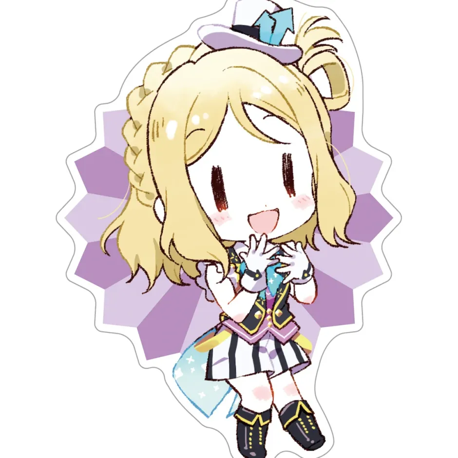 Other Accessories>Love Live! Sunshine!! Aqours 6th LoveLive! ~KU-RU-KU-RU Rock 'n' Roll TOUR~<WINDY STAGE> Trading Mask Charm