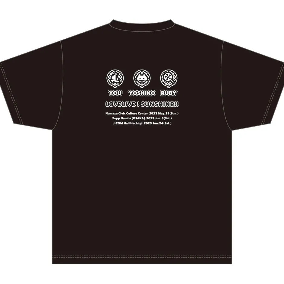 Love Live! Sunshine!! Aqours Uranohoshi Girls' High School RADIO!!! JMA Local Broadcasting Station ~BABU-SOTSU Gathering! YYY with RADIO and LIVE~ T-Shirt