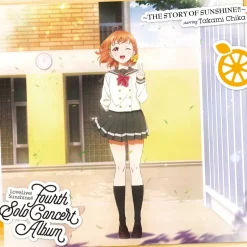 Love Live! Sunshine!! Fourth Solo Concert Album ～THE STORY OF SUNSHINE!!～ Starring Chika Takami (2-Disc Set) Clearance