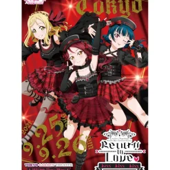 Love Live! Sunshine!! Guilty Kiss 2nd LoveLive! ~Return To Love ♡ Kiss Kiss Kiss~ B2-Size Poster Hot