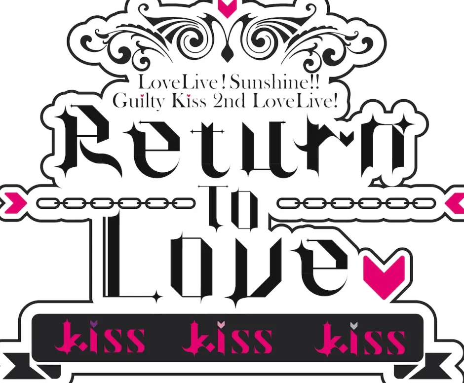 Other Accessories>Love Live! Sunshine!! Guilty Kiss 2nd LoveLive! ~Return To Love ♡ Kiss Kiss Kiss~ Wristband