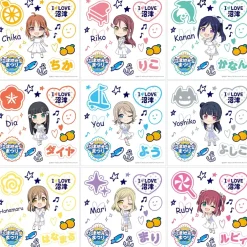Love Live! Sunshine!! Numazu Jimoai Matsuri Body Stickers Clearance