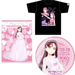 Posters>Love Live! Sunshine!! Season 2 Uranohoshi Girls' High School Store Birthday Present Set: Riko Sakurauchi Ver.