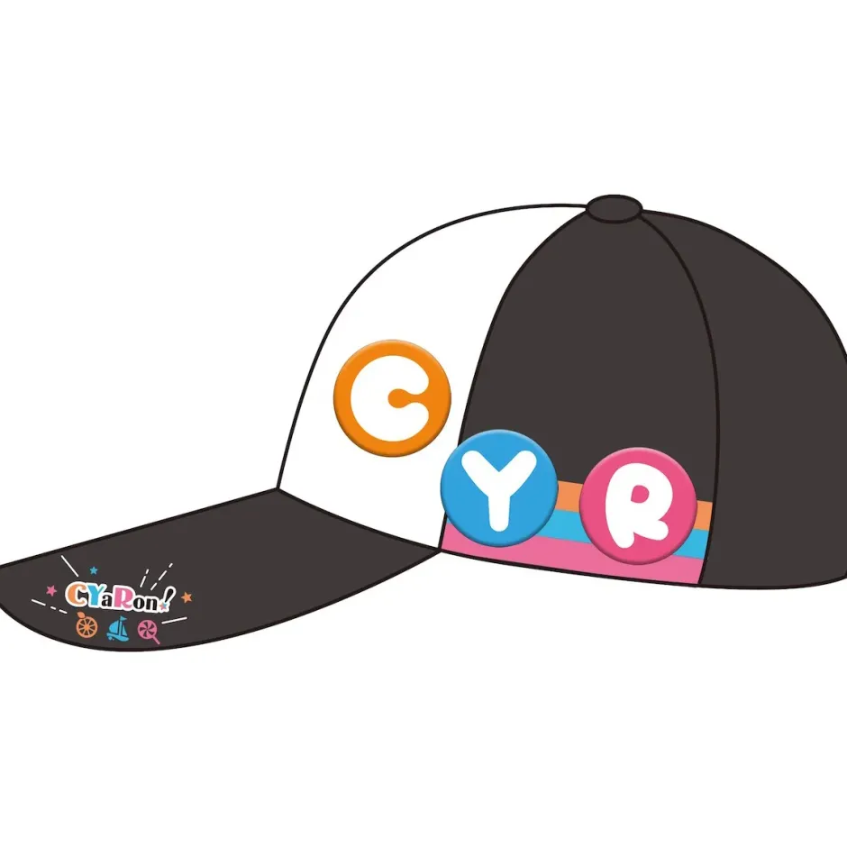 Hats & Caps>Love Live! Sunshine!! Unit Live Adventure 2020 CYaRon! Cap w/ Badges