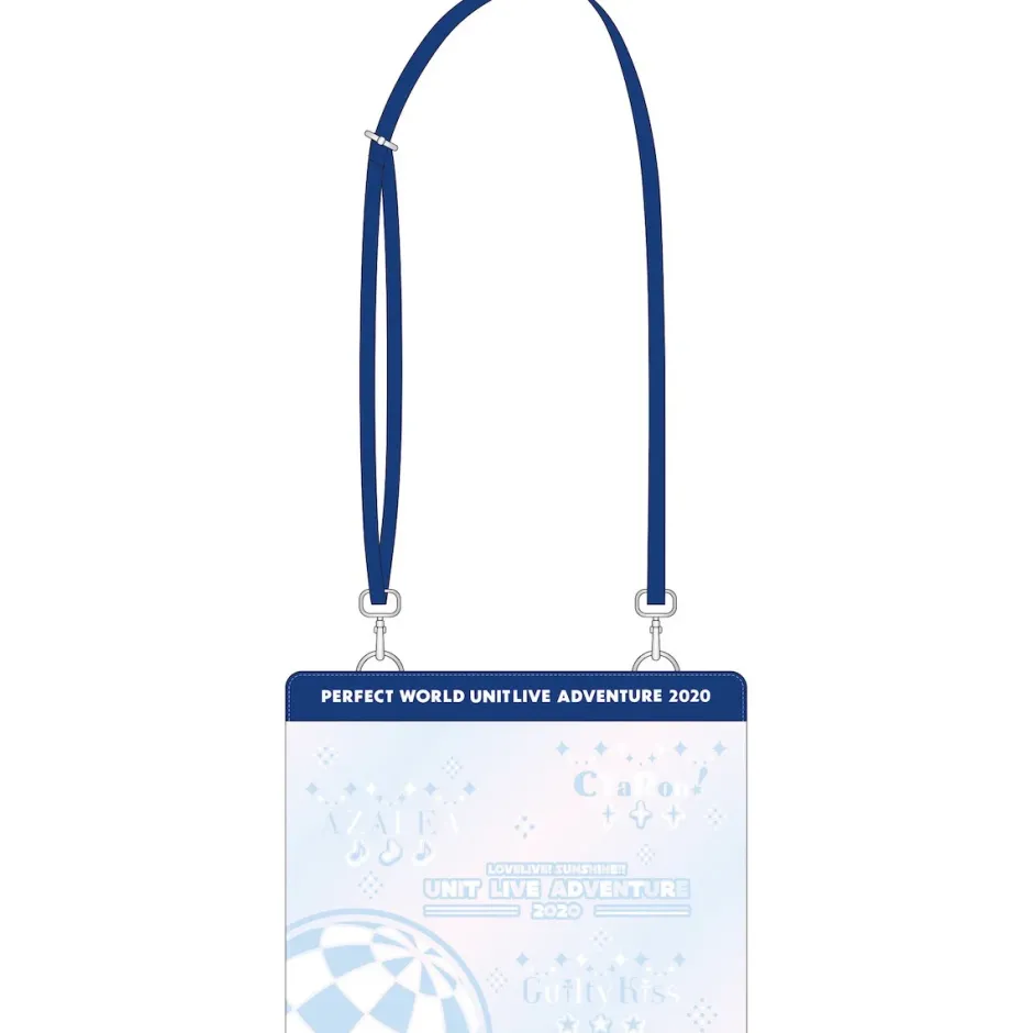 Love Live! Sunshine!! Unit Live Adventure 2020 -Perfect World- 3-Way Concert Pouch New