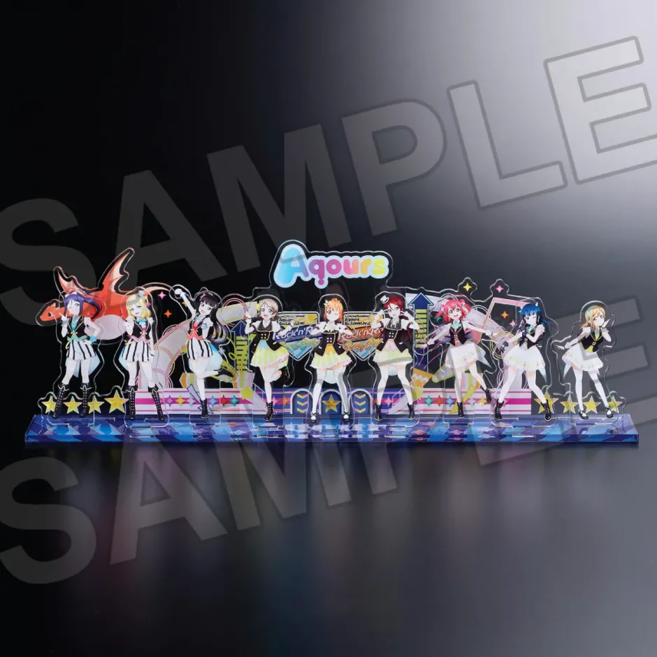 Other Goods>Love Live! Sunshine!! Uranohoshi Girls' High School Store Concert Stage Acrylic Diorama Aqours 6th LoveLive! ~KU-RU-KU-RU Rock 'n' Roll TOUR~