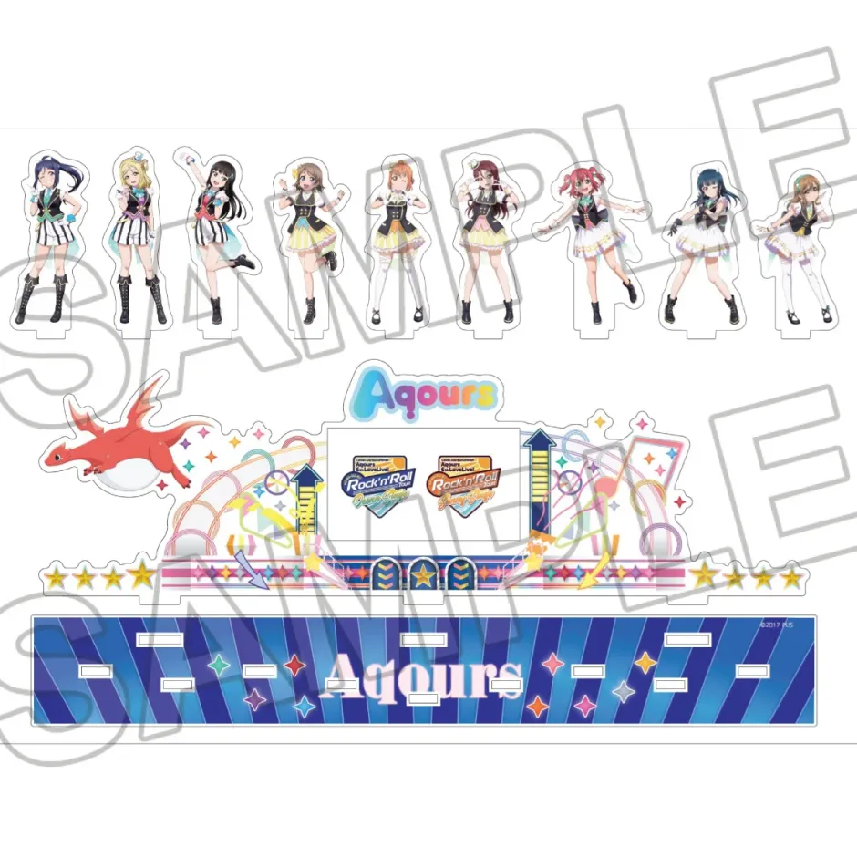 Other Goods>Love Live! Sunshine!! Uranohoshi Girls' High School Store Concert Stage Acrylic Diorama Aqours 6th LoveLive! ~KU-RU-KU-RU Rock 'n' Roll TOUR~