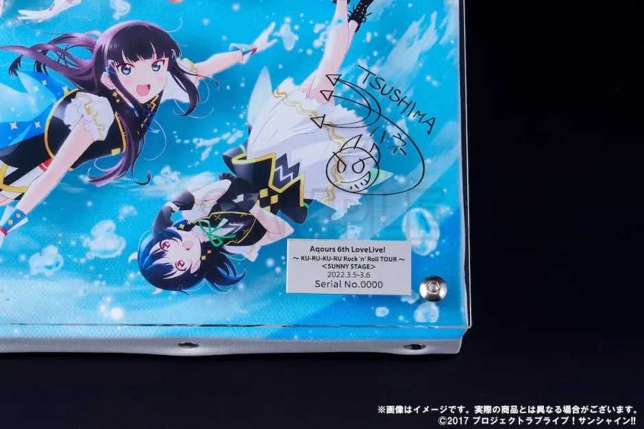 Art Canvas Boards|Acrylic Art Boards>Love Live! Sunshine!! Uranohoshi Girls High School Store Layered Graph® Aqours 6th Love Live! ~KU-RU-KU-RU Rock 'n' Roll TOUR~ <SUNNY STAGE>