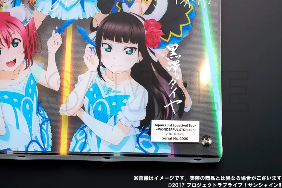 Love Live! Sunshine!! Uranohoshi Girls High School Store Layered Graph® Aqours 3rd LoveLive! Tour ~WONDERFUL STORIES~ Best