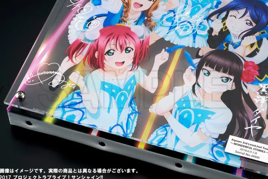 Love Live! Sunshine!! Uranohoshi Girls High School Store Layered Graph® Aqours 3rd LoveLive! Tour ~WONDERFUL STORIES~ Best