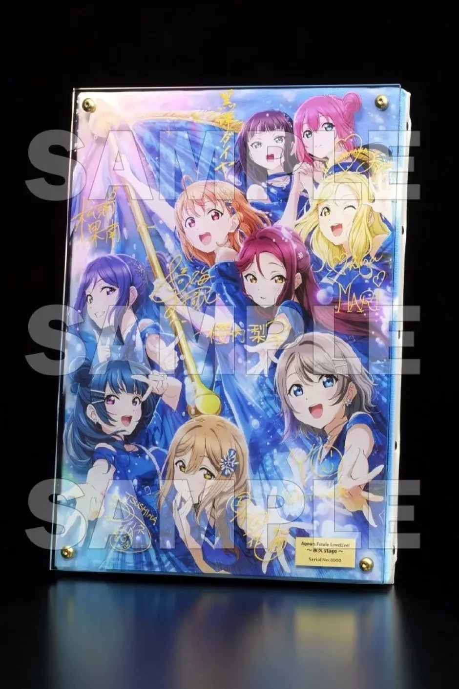 Fine Art>Love Live! Sunshine!! Uranohoshi Girls' High School Store Layered Graph® Aqours Finale LoveLive! —Eikyu stage—
