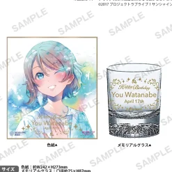 Love Live! Sunshine!! Uranohoshi Girls High School Birthday Present Vol. 4 You Watanabe Celebration Set Hot