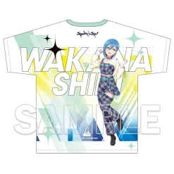 Love Live! Superstar!! Full Graphic T-shirt Music-Talk-Teamwork! Prime Adventure!! Ver. Shiki Wakana New