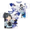 Love Live! Superstar!! Full Graphic T-shirt Music-Talk-Teamwork! Prime Adventure!! Ver. Ren Hazuki Clearance