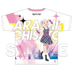 Love Live! Superstar!! Full Graphic T-shirt Music-Talk-Teamwork! Prime Adventure!! Ver. Chisato Arashi New