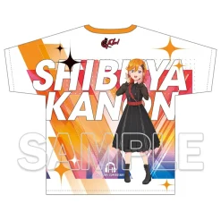 Love Live! Superstar!! Full Graphic T-shirt Music-Talk-Teamwork! Prime Adventure!! Ver. Kanon Shibuya Best