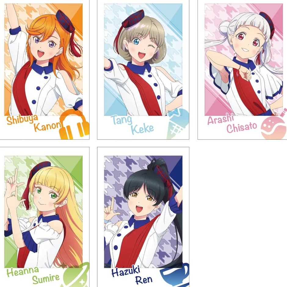 Cards>Love Live! Superstar!! Liella! First Generation LoveLive! ~Wonderful Starlines~ Trading Polaroid-Like Card (1 Pack)
