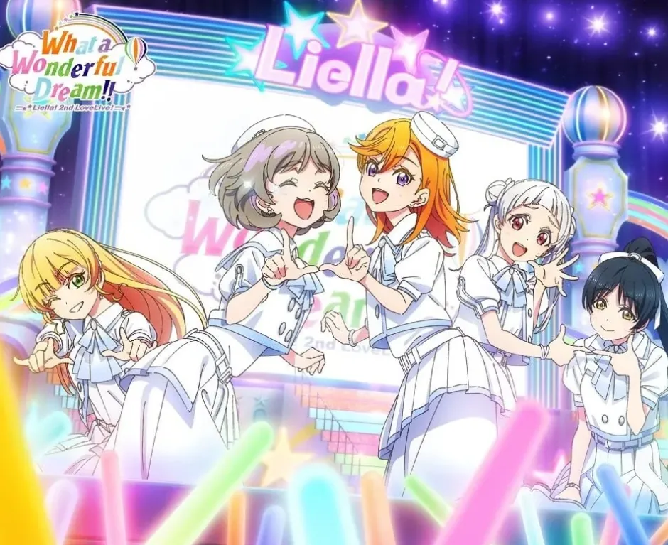 Love Live! Superstar!! Liella! 2nd Love Live!~What a Wonderful Dream!!~ Blu-ray Memorial Box (3-Disc Set) New